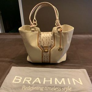 EUC - Brahmin Diana Limited Edition tricolor tote